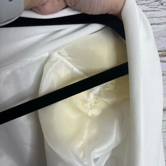 BOOHOO white Blazer - Size 6 - Picture 6 of 9